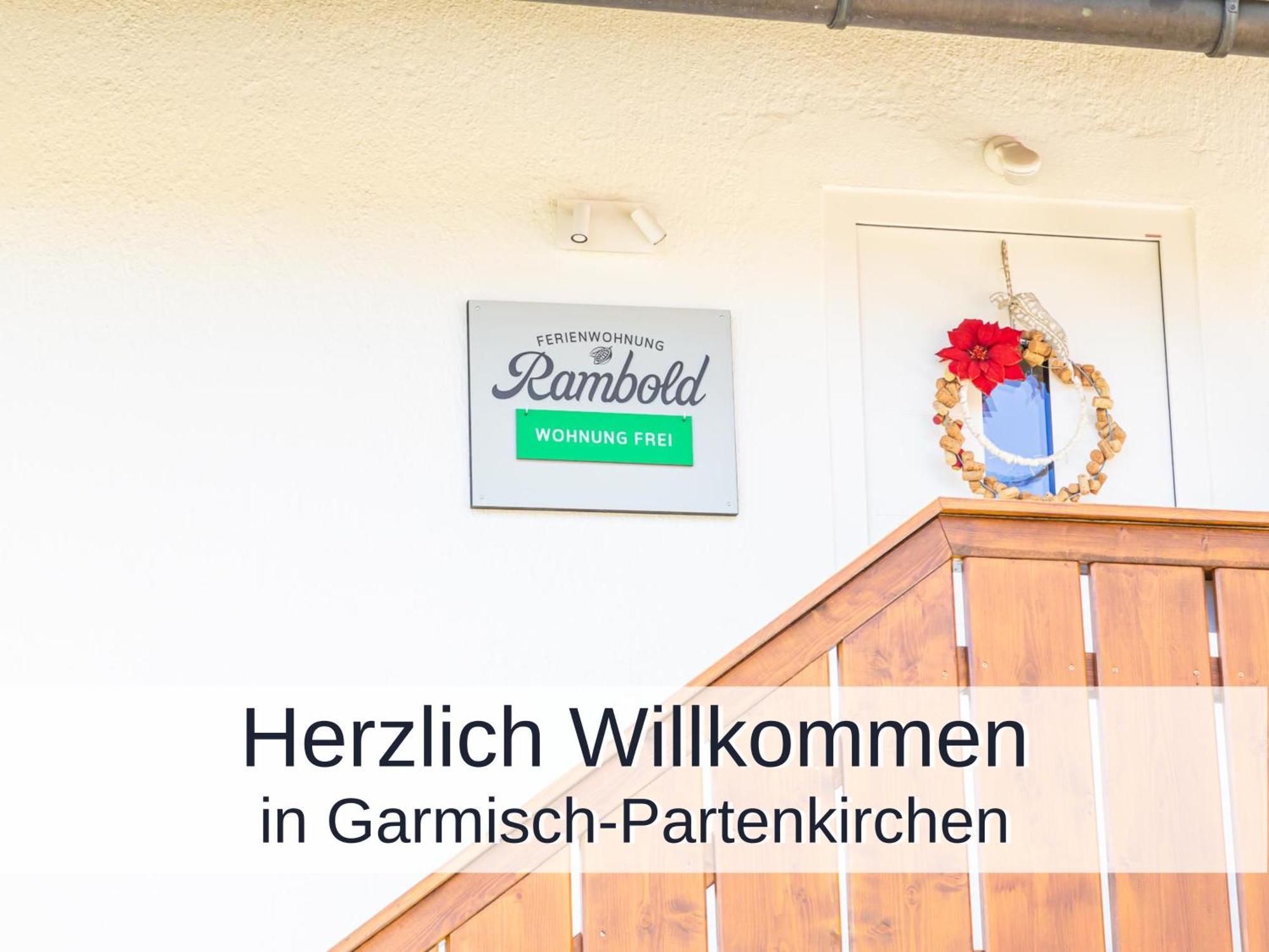 Ferienwohnung Rambold Sonnenterrasse Garmisch-Partenkirchen Eksteriør billede